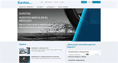 Desktop Screenshot of eurotax.es