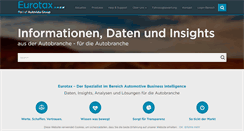Desktop Screenshot of eurotax.at