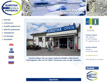 Tablet Screenshot of eurotax.se