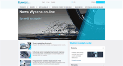 Desktop Screenshot of eurotax.pl